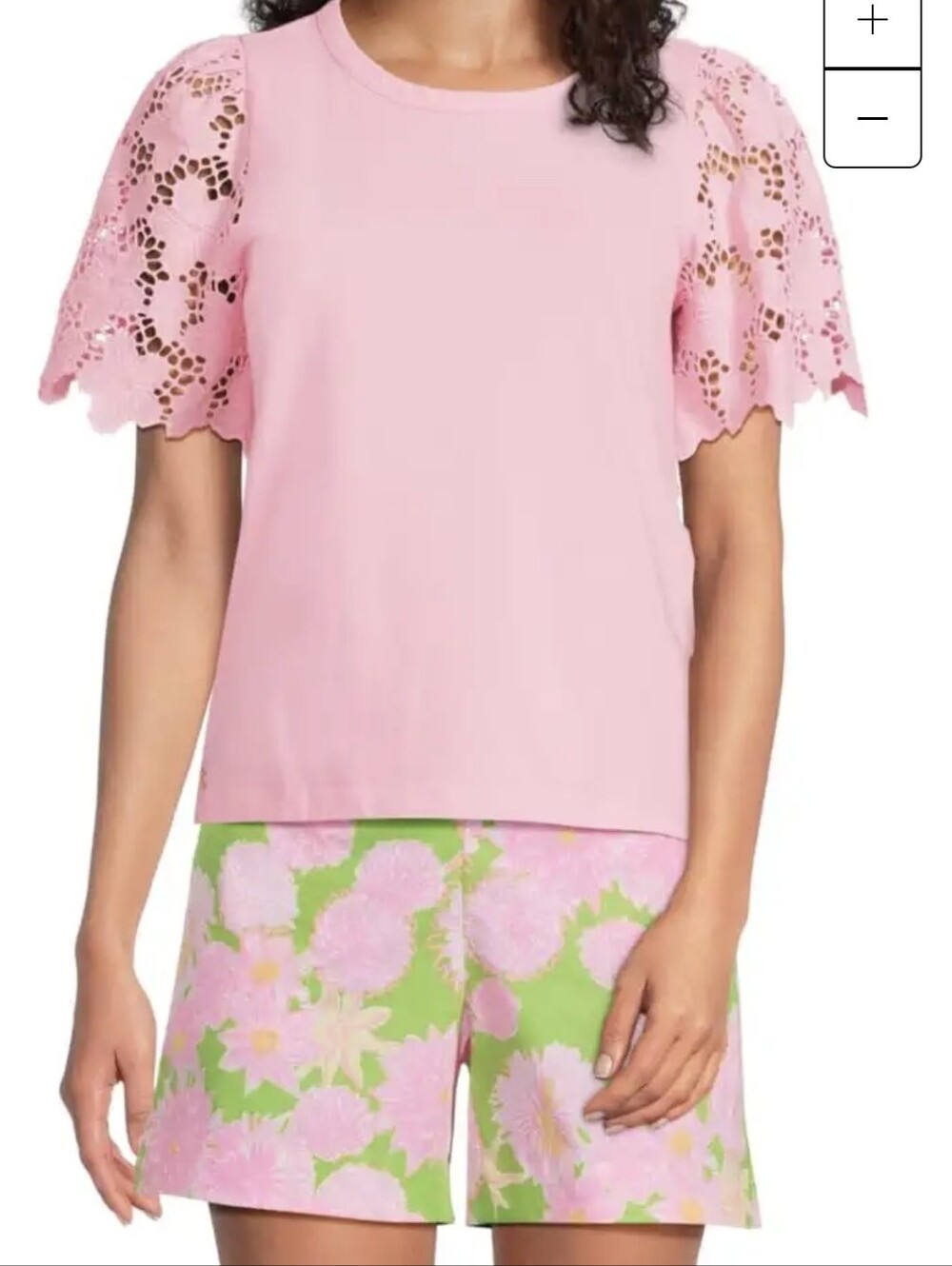 Lilly Pulitzer Aliata Shorts In Multi Seaside Garden